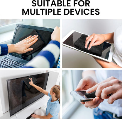 Screen Cleaner Spray and Wipe - for TV Screen Cleaner for Smart TV, Computer Screen Cleaner, TV Cleaner Spray and Cloth, Laptop Screen Cleaner, Monitor Cleaner, Macbook Screen Cleaner for Electronics