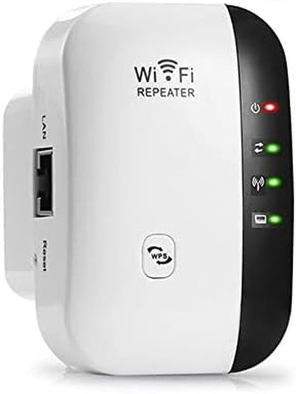 Wifi Extender, Wifi Extenders Signal Booster for Home up to 5000 Sq.Ft and 50 Devices, Wifi Range Extender, Wireless Repeater, Long Range Amplifier with Ethernet Port, 1-Tap Setup, Alexa Compatible