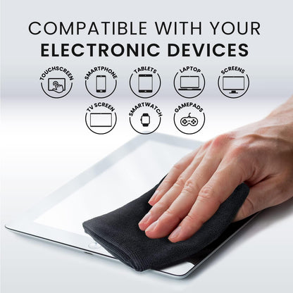 Screen Cleaner Spray and Wipe - for TV Screen Cleaner for Smart TV, Computer Screen Cleaner, TV Cleaner Spray and Cloth, Laptop Screen Cleaner, Monitor Cleaner, Macbook Screen Cleaner for Electronics