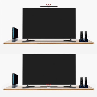 Sensor Bar for Wii, Replacement Wired Infrared Ray Sensor Bar for Nintendo Wii and Wii U Console, Includes Clear Stand