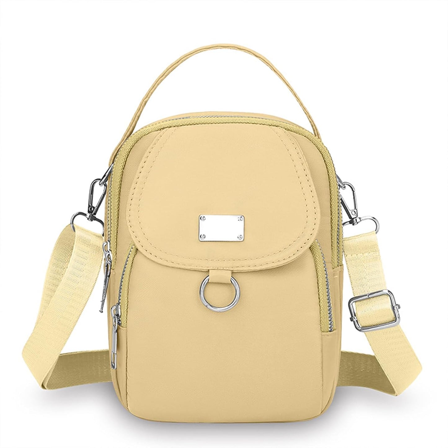 Crossbody Bags for Women, Small Multiple Pockets Shoulder Phone Bags Mini Cell Phone Wallet Purses for Travel Shopping Work