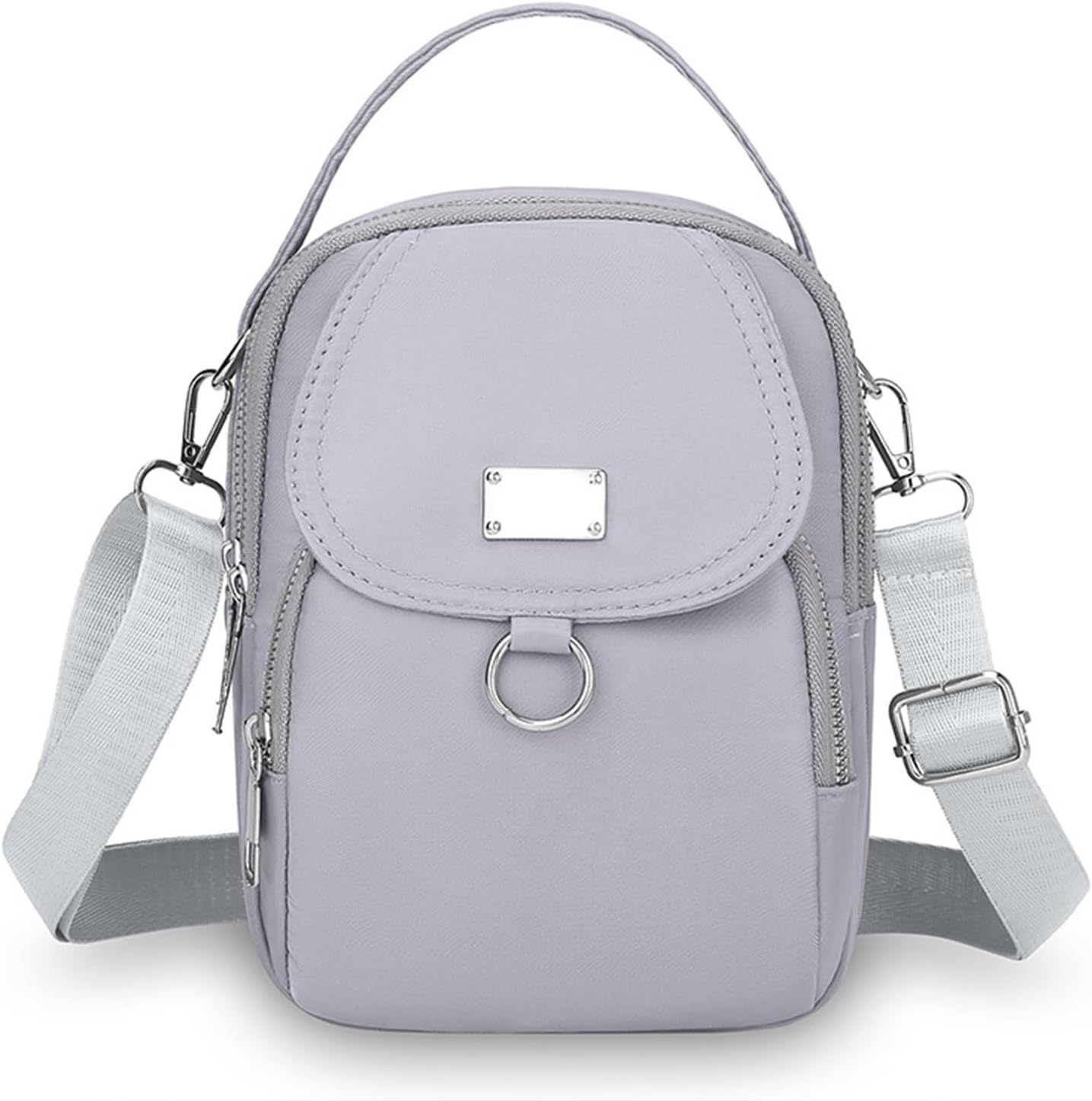 Crossbody Bags for Women, Small Multiple Pockets Shoulder Phone Bags Mini Cell Phone Wallet Purses for Travel Shopping Work