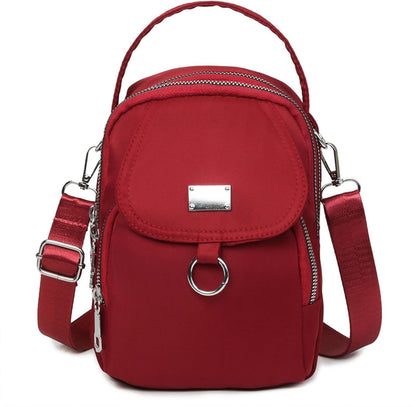 Crossbody Bags for Women, Small Multiple Pockets Shoulder Phone Bags Mini Cell Phone Wallet Purses for Travel Shopping Work