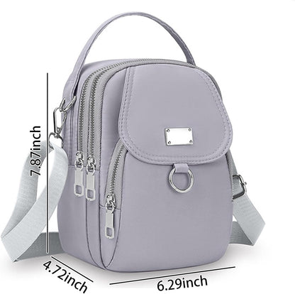 Crossbody Bags for Women, Small Multiple Pockets Shoulder Phone Bags Mini Cell Phone Wallet Purses for Travel Shopping Work