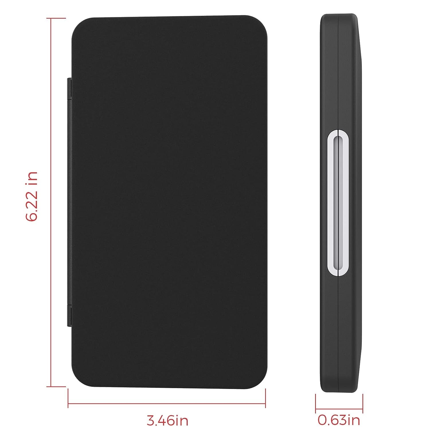 Switch Game Card Case for Switch 2 & OLED & Lite,Portable Black Memory Storage Holder with 24 Game Card Slots and 24 Micro SD Cards Slots for Easy Carrying