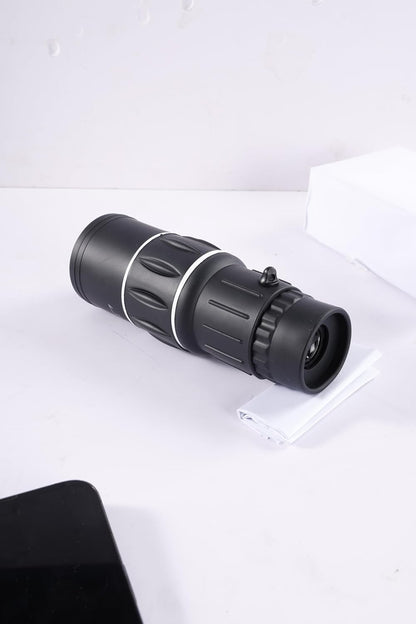 High Powered Monocular 12X52 - HD BAK4 Prism Waterproof for Men Women, Hunting Hiking Travel (Black)