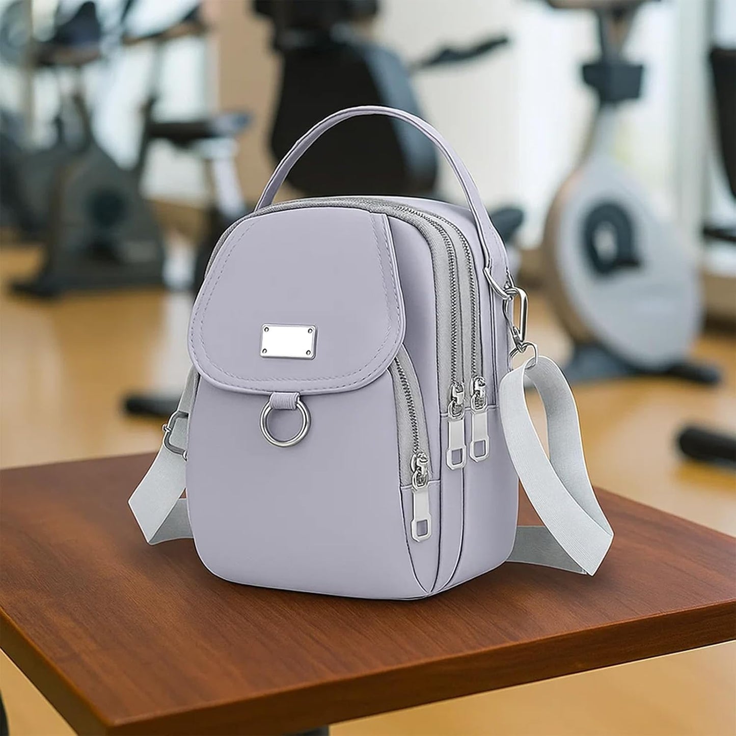 Crossbody Bags for Women, Small Multiple Pockets Shoulder Phone Bags Mini Cell Phone Wallet Purses for Travel Shopping Work