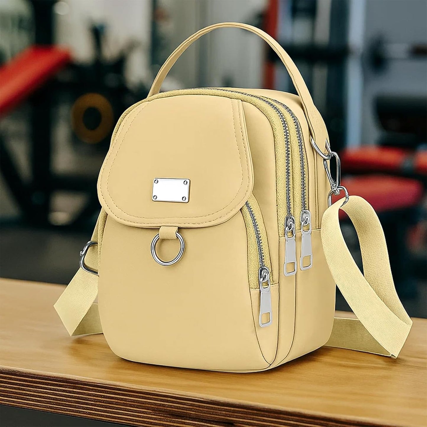 Crossbody Bags for Women, Small Multiple Pockets Shoulder Phone Bags Mini Cell Phone Wallet Purses for Travel Shopping Work