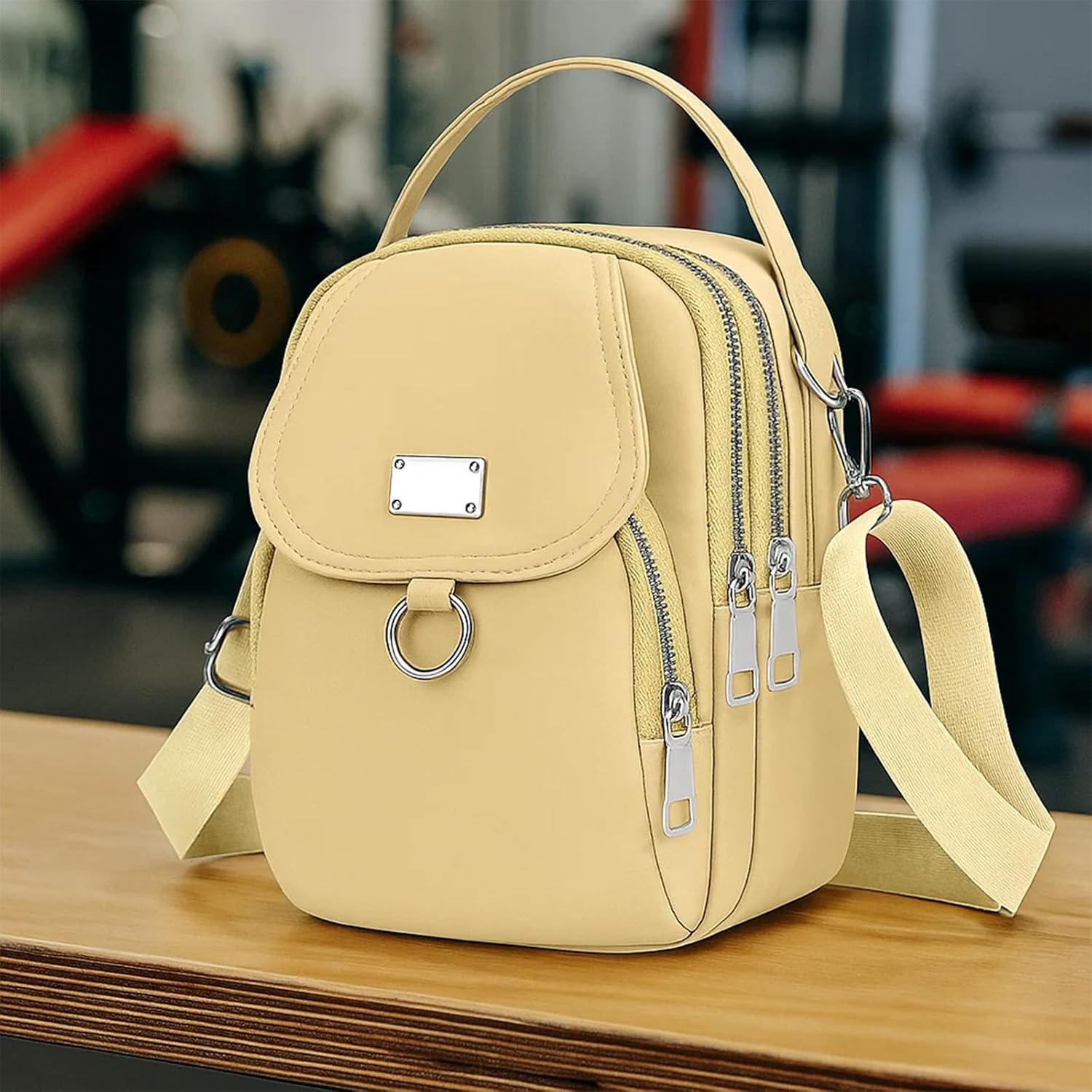 Crossbody Bags for Women, Small Multiple Pockets Shoulder Phone Bags Mini Cell Phone Wallet Purses for Travel Shopping Work