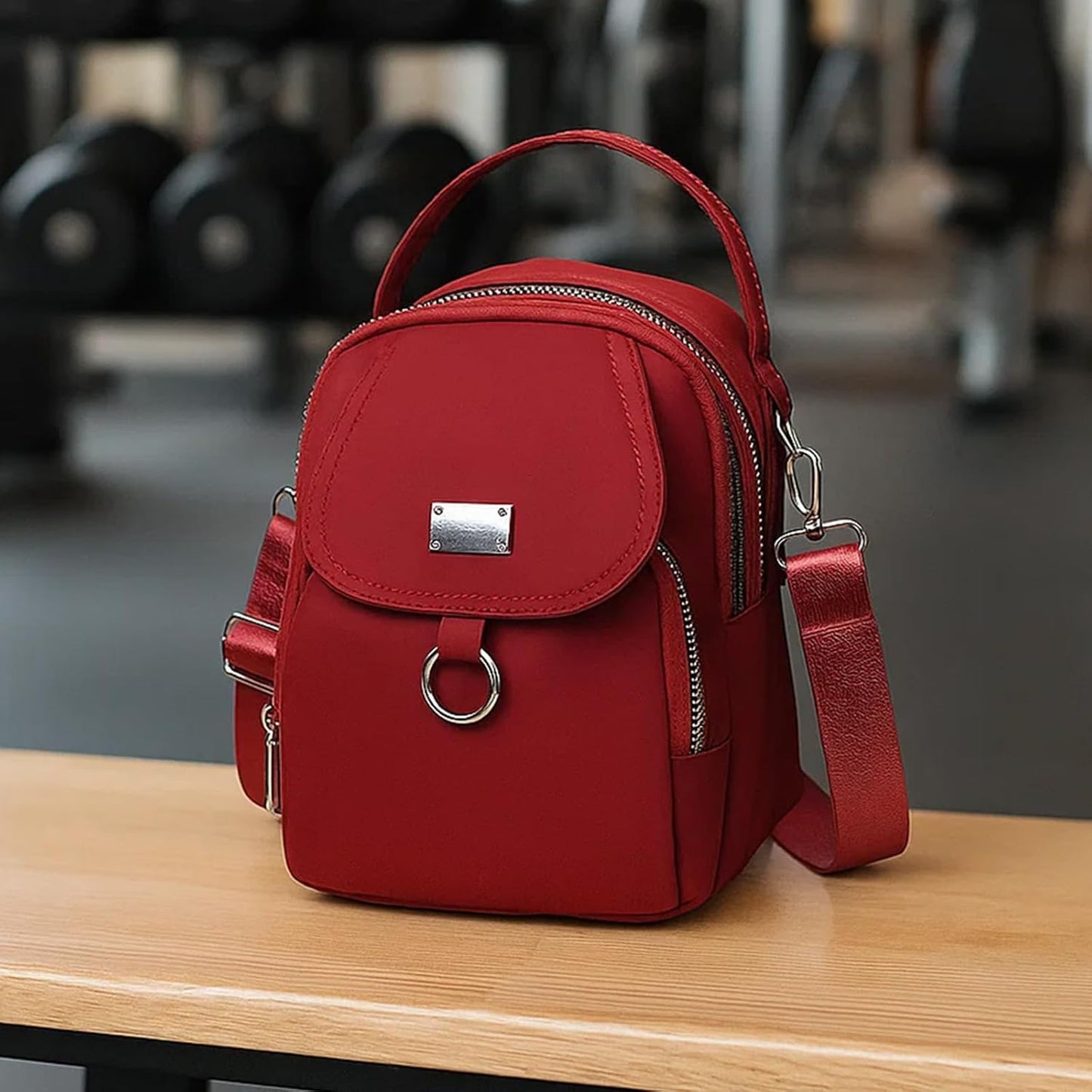 Crossbody Bags for Women, Small Multiple Pockets Shoulder Phone Bags Mini Cell Phone Wallet Purses for Travel Shopping Work