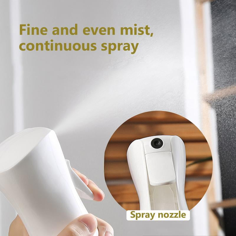 2025 New High-Manual Boost Spray Bottle(4 PCS) - an Ultra-Fine Mist Sprayer Suitable for Hair Care, Facial Hydration, Kitchen Cooking, Household Cleaning, Plant Maintenance and Household Supplies