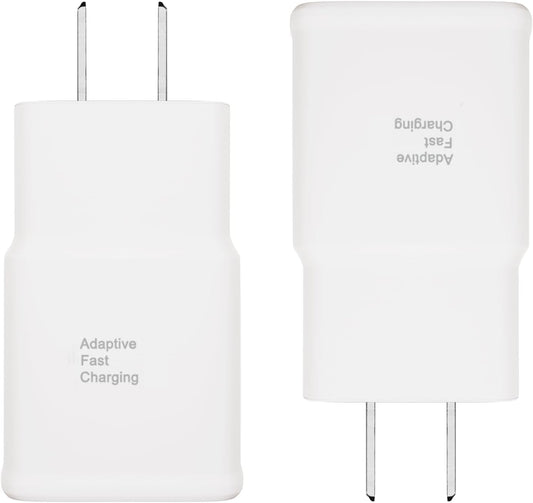 Samsung Adaptive Fast Charging Adapter Quick Charge Charging Block Wall Charger Plug for Samsung Galaxy S25/S25+/S24/S24+/S23/S23+/S22/S22+/S21/S20/S10/S10+/S10E/S9/S9+/S8/Active/Note