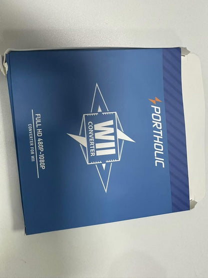 Wii to HDMI Converter 1080P for Full HD Device, Wii HDMI Adapter with 3,5Mm Audio Jack&Hdmi Output Compatible with Wii, Wii U, HDTV, Monitor-Supports All Wii Display Modes 720P, NTS