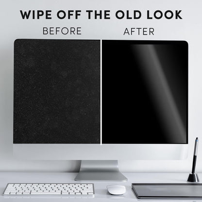 Screen Cleaner Spray and Wipe - for TV Screen Cleaner for Smart TV, Computer Screen Cleaner, TV Cleaner Spray and Cloth, Laptop Screen Cleaner, Monitor Cleaner, Macbook Screen Cleaner for Electronics